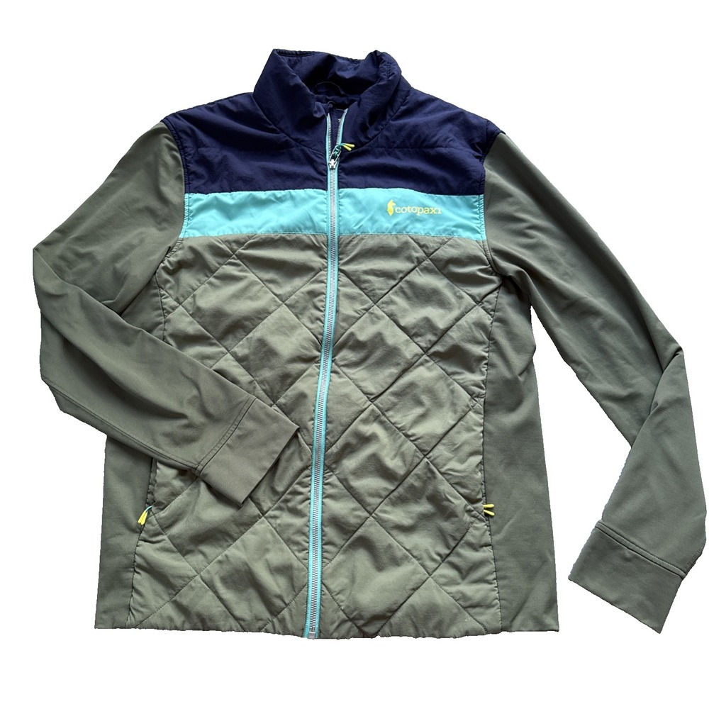 Cotopaxi Jacket Men M Monte Hybrid Polartec Alpha Insulated Quilted Colorblock